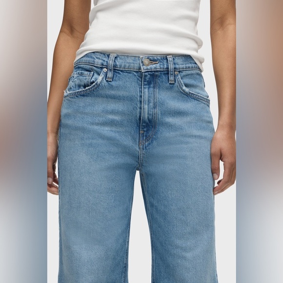 Hudson Jodie Loose Fit Wide Leg Jean in Goddess size 31 - Picture 6 of 13